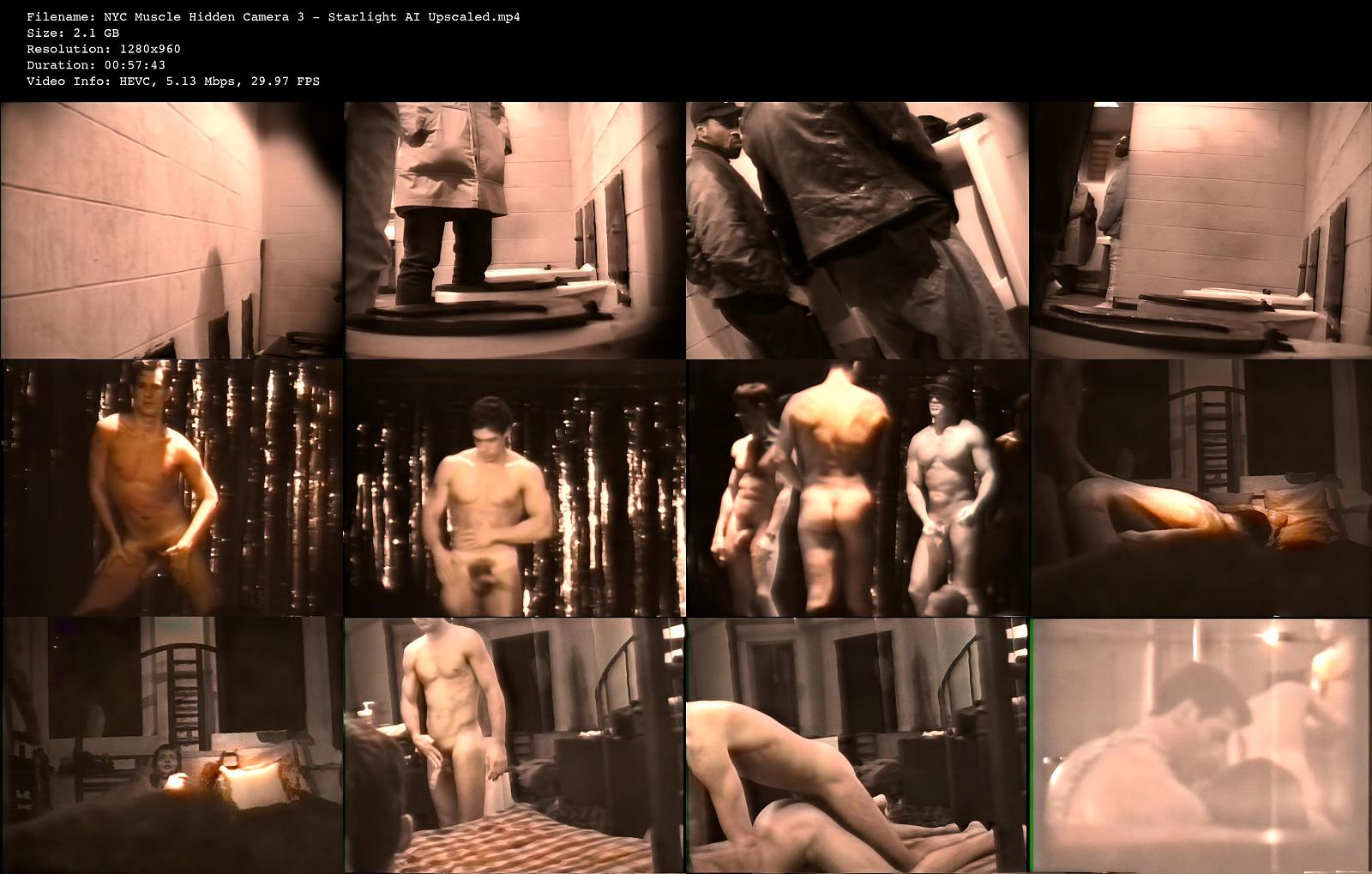 NYC Muscle Hidden Camera 1 to 3 - Starlight AI Upscaled